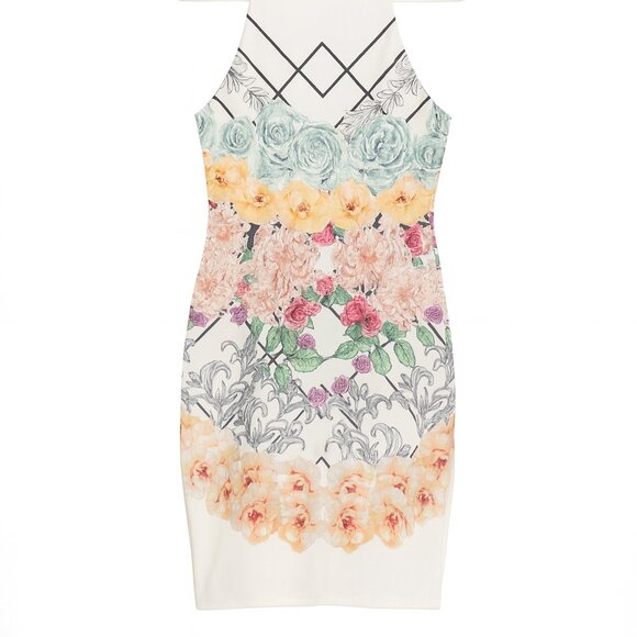 Lulu’s Floral Bodycon Dress – Size Small - Picture 3 of 3